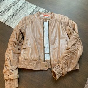 Alice + Olivia leather jacket